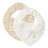Baveta bandana din bumbac organic - set 2 bucati - Little Goose - Little Dutch Baveta bandana din bumbac organic - set 2 bucati - Little Goose - Little Dutch