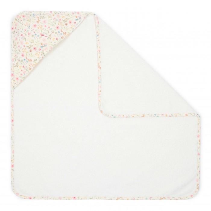 Prosop cu gluga cu broderie 100 x 100 cm - Fairy Wonders - Little Dutch