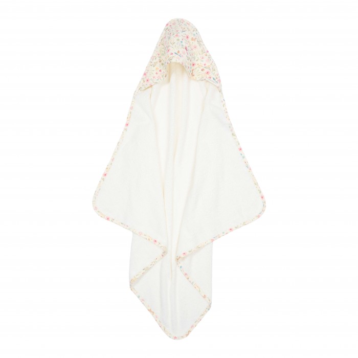 Prosop cu gluga cu broderie 100 x 100 cm - Fairy Wonders - Little Dutch
