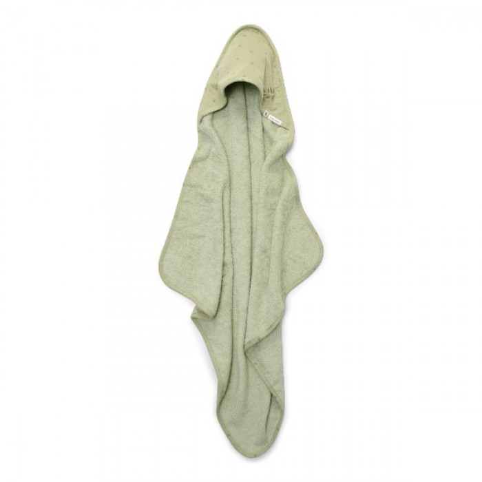 Prosop cu gluga din bumbac organic pentru copii - 75 x 75 cm - Pure Sage - Little Dutch Prosop cu gluga din bumbac organic pentru copii - 75 x 75 cm - Pure Sage - Little Dutch