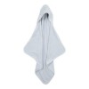 Prosop cu gluga cu broderie 75x75 cm - Blue - Little Dutch