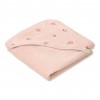 Prosop cu gluga cu broderie 100 x 100 cm - Blossom - Little Dutch