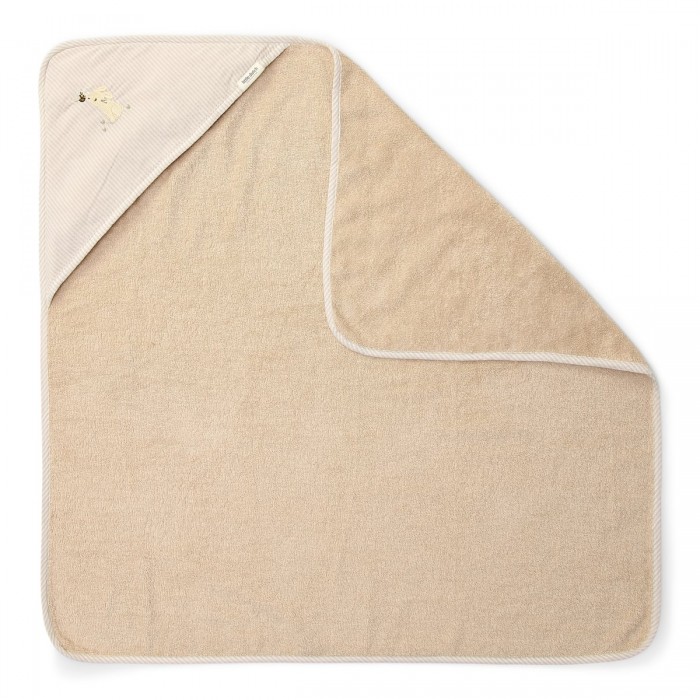 Prosop cu gluga - Baby Bunny - 75 x 75 cm - Newborn Naturals - Little Dutch