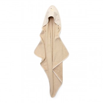 Prosop cu gluga - Baby Bunny - 75 x 75 cm - Newborn Naturals - Little Dutch