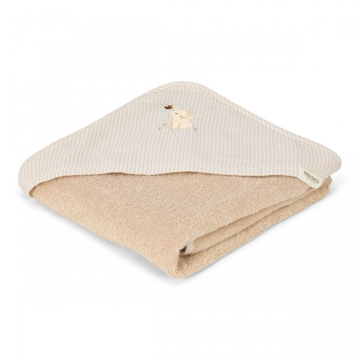 Prosop cu gluga - Baby Bunny - 75 x 75 cm - Newborn Naturals - Little Dutch