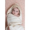Prosop cu gluga cu broderie 100 x 100 cm - Fairy Wonders - Little Dutch