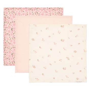 Batistute din bumbac organic- set 3 bucati - Fairy Garden - Little Dutch Batistute din bumbac organic- set 3 bucati - Fairy Garden - Little Dutch