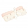 Muselina din bumbac organic- set 2 bucati - Fairy Blossom / Blossom - Little Dutch