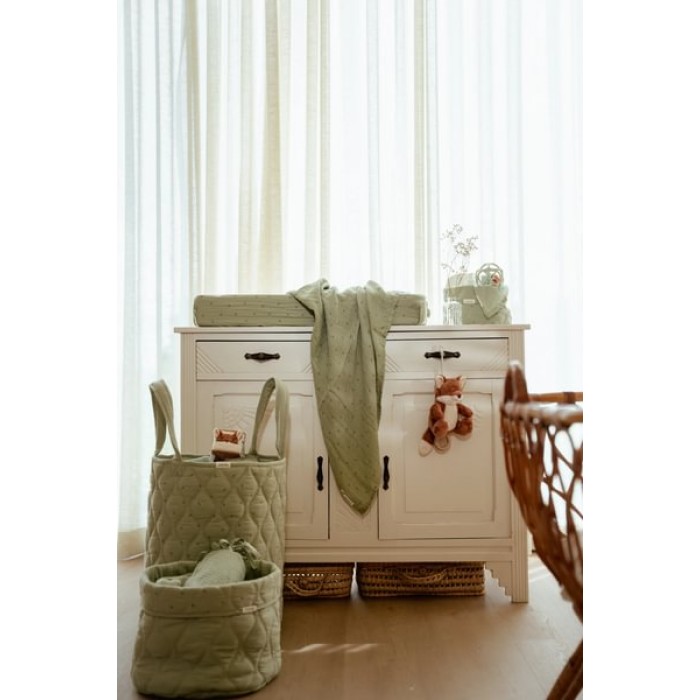 Muselina din bumbac organic - 120 x 120 cm - Pure Sage - Little Dutch Muselina din bumbac organic - 120 x 120 cm - Pure Sage - Little Dutch