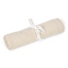 Muselina din bumbac organic - 120 x 120 cm - Pure Soft Beige - Little Dutch