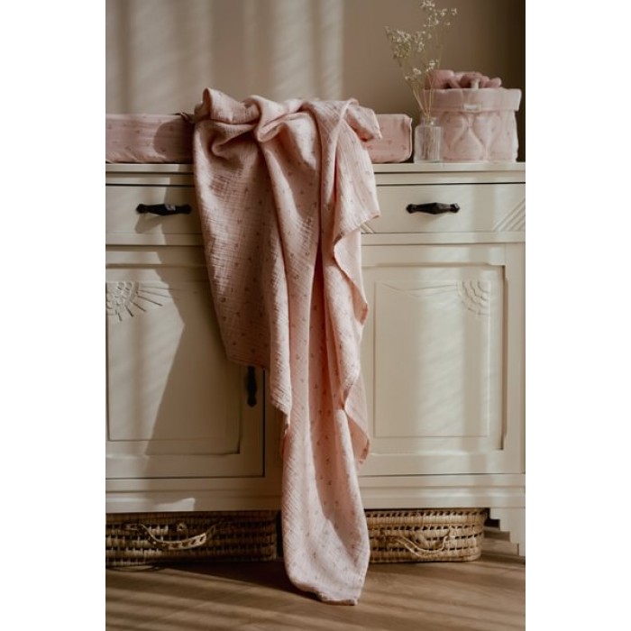 Muselina din bumbac organic - 120 x 120 cm - Pure Blossom - Little Dutch Muselina din bumbac organic - 120 x 120 cm - Pure Blossom - Little Dutch