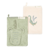Manusa pentru baie - set 2 bucati - Green Crocodil - Little Dutch
