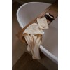Set cadou cu prosop cu gluga si manusa de baie din bumbac organic pentru bebelusi - Little Goose - Little Dutch
