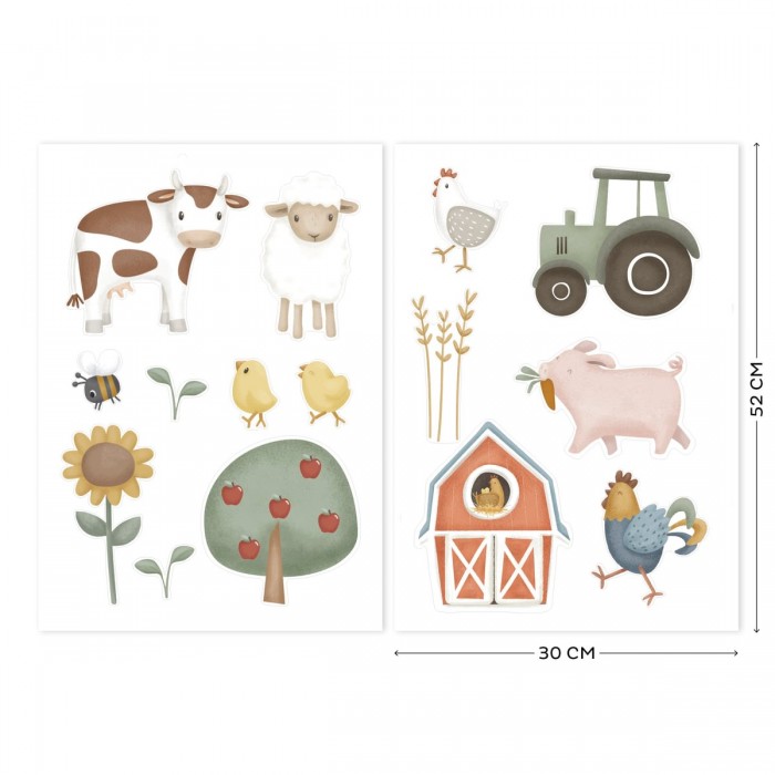 Autocolante pentru perete - Little Farm - Little Dutch