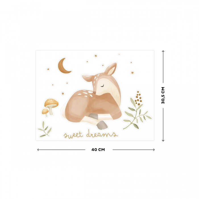 Autocolante pentru perete - Sweet Dreams - Fairy Garden - Little Dutch