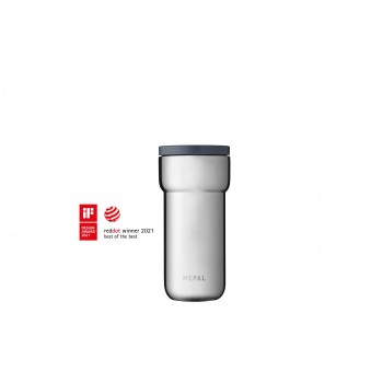 Cana termos din otel inoxidabil - 375 ml - Natural Brushed - Mepal