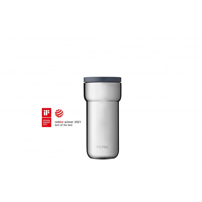 Cana termos din otel inoxidabil - 375 ml - Natural Brushed - Mepal