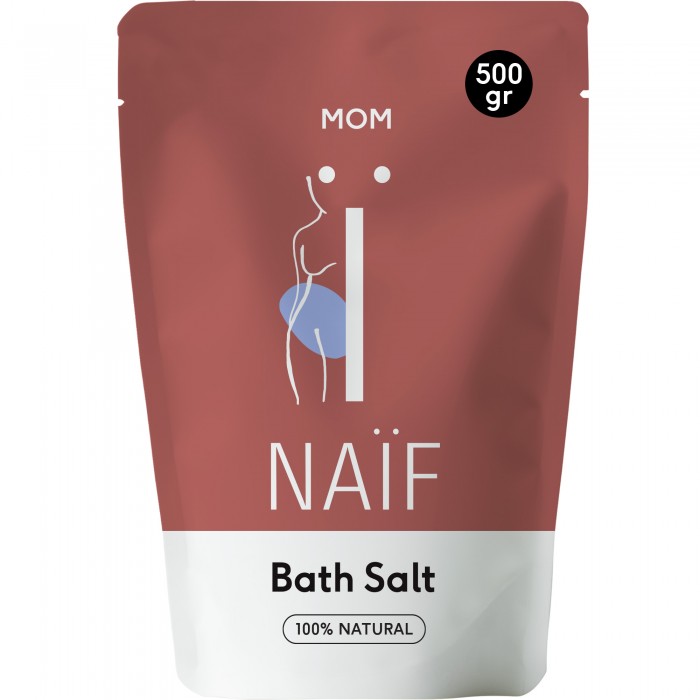 Sare de baie cu magneziu pentru femei insarcinate - 500gr - Naïf