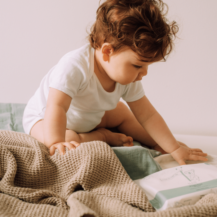 Servetele umede pentru bebelusi pe baza de apa - Naïf