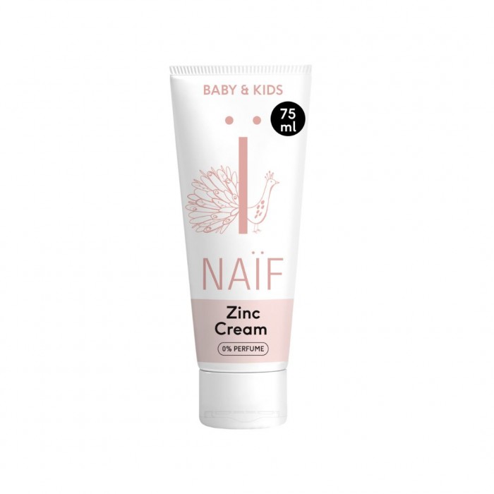 Crema cu zinc 0% parfum - Bebelusi si copii - 75 ml - Naïf