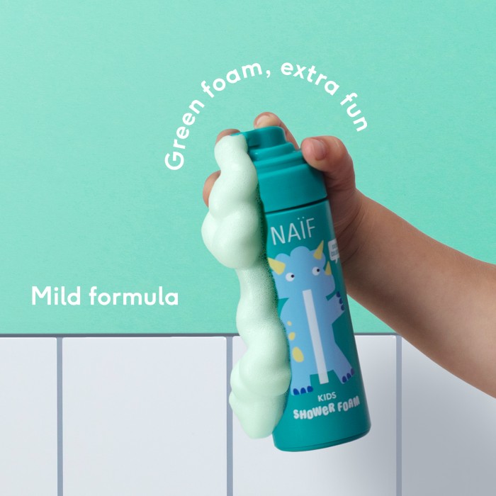 Gel de dus  sub forma de spuma - Kids - 150 ml - Naïf