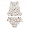 Costum de baie cu 2 piese cu protectie UV 50+ - Gia - Koala Flower - Nuuroo