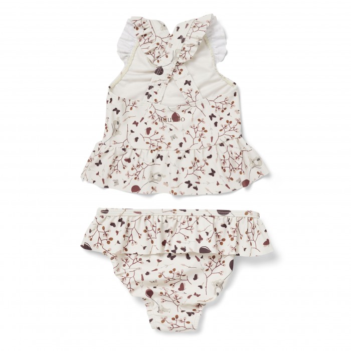 Costum de baie cu 2 piese cu protectie UV 50+ - Gia - Koala Flower - Nuuroo