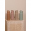 Sticla din silicon Isa - 400 ml - Cobblestone - Nuuroo
