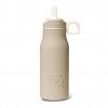 Sticla din silicon Lau - 400 ml - Cobblestone - Nuuroo