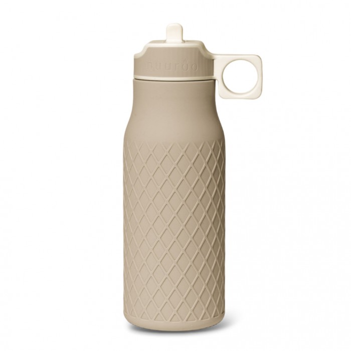 Sticla din silicon Isa - 400 ml - Cobblestone - Nuuroo