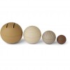 Set de jucarii din silicon pentru baie  Neo - Brown Mix - Nuuroo