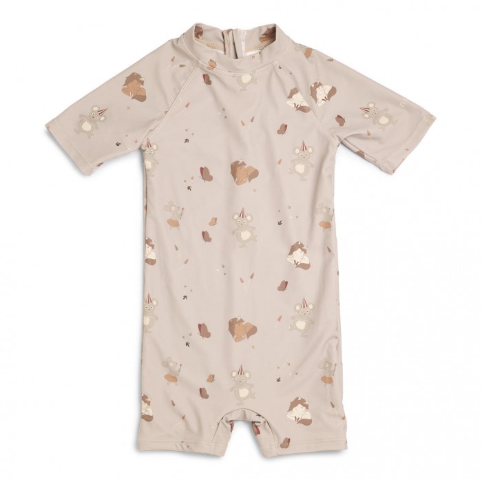 Costum de baie intreg cu maneci scurte -  Kali - Unicorn - Nuuroo