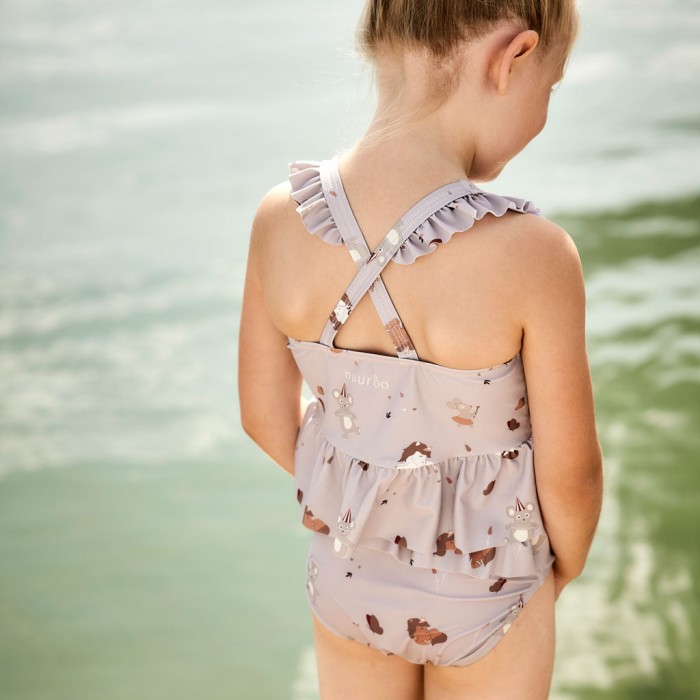Chilotei de baie cu protectie UV 50+ - Moon - Unicorn - Nuuroo