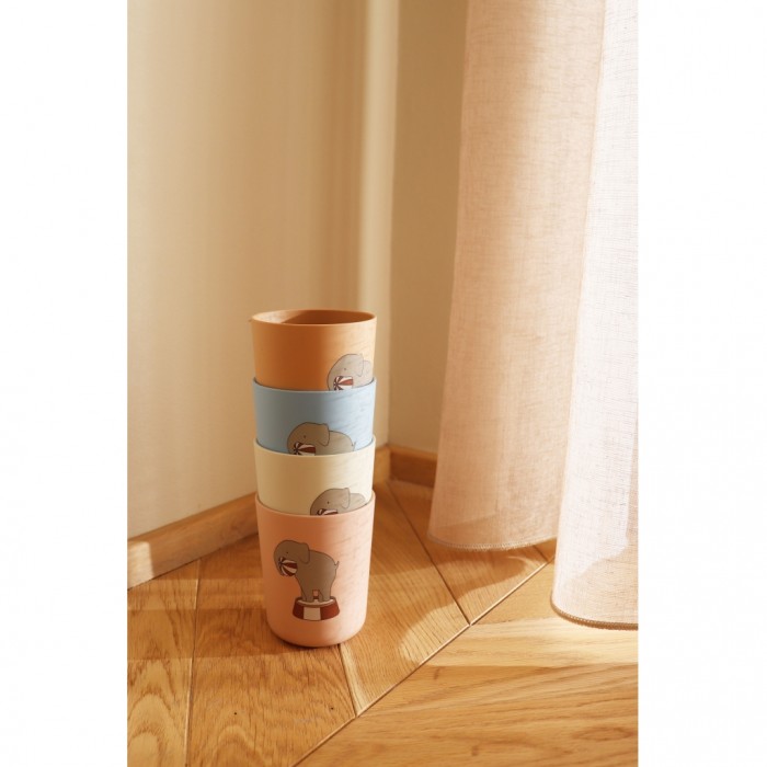 Set de 2 pahare Matty - Blue Mix - Nuuroo