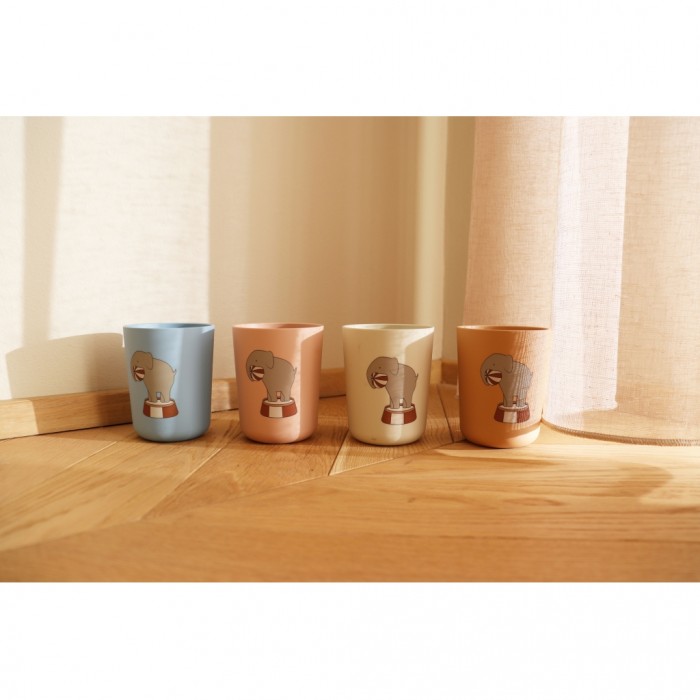Set de 2 pahare Matty - Blue Mix - Nuuroo