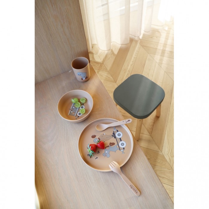 Set de 2 pahare Matty - Cream Mix - Nuuroo