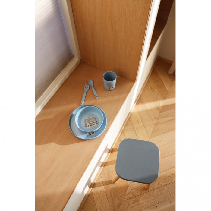 Set 2 farfurii adanci Vallum - Blue Mix - Nuuroo