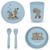 Set pentru masa copilului Marius - 5 piese - Dusty Blue - Nuuroo