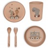 Set pentru masa copilului Marius - 5 piese - Rose Dust - Nuuroo