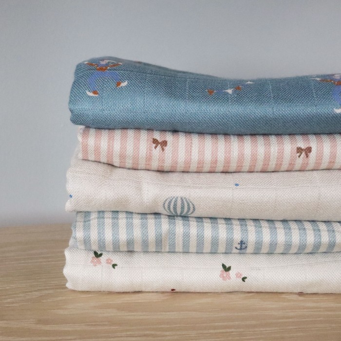 Muselina din bambus Josefine - set 2 bucati - Baloon Air - Nuuroo