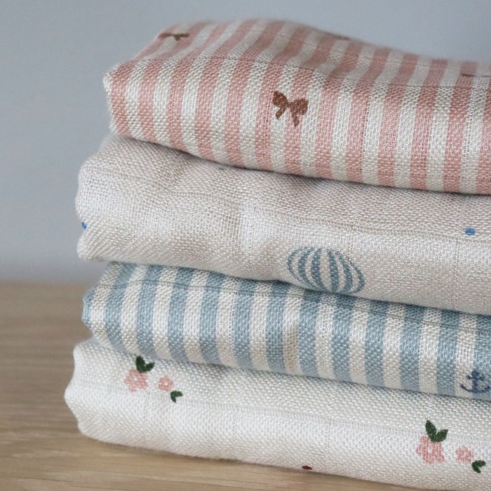 Muselina din bambus Valentin - Air Balloon Dot - Nuuroo