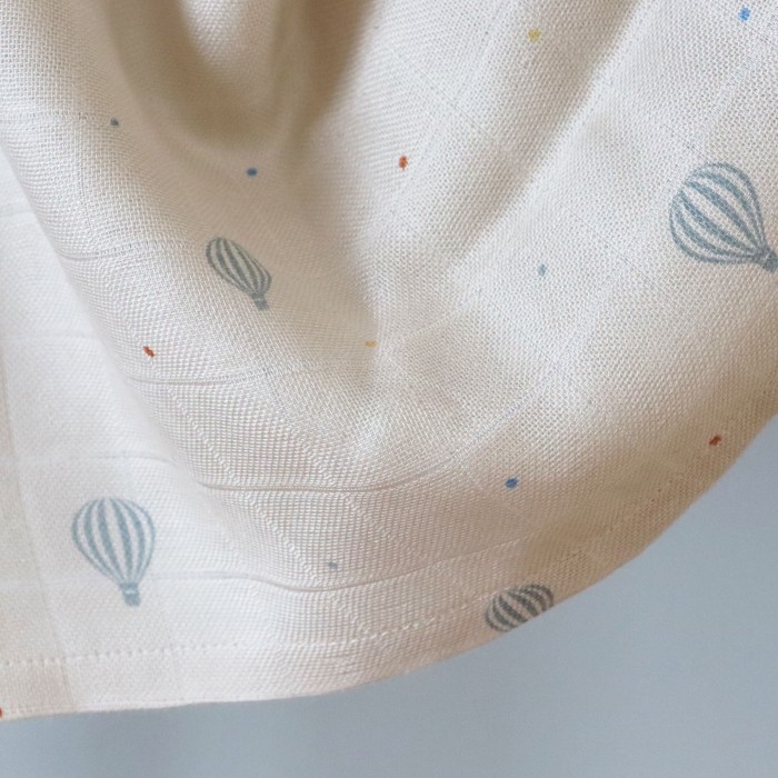 Muselina din bambus Valentin - Air Balloon Dot - Nuuroo