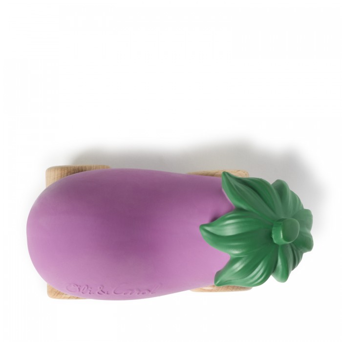 Jucarie din cauciuc natural masinuta - Emma the Eggplant - Oli & Carol Jucarie din cauciuc natural masinuta - Emma the Eggplant - Oli & Carol