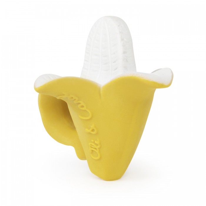 Jucarie de dentitie din cauciuc natural mini - Anita the Bananita - Oli & Carol