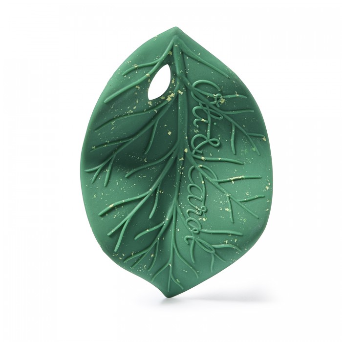 Jucarie de dentitie din cauciuc natural - Chlorophyll Leaf - Oli & Carol Jucarie de dentitie din cauciuc natural - Chlorophyll Leaf - Oli & Carol