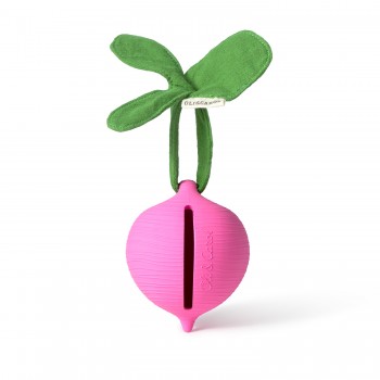 Protectie pentru suzeta - Ramona the Radish - Oli & Carol Protectie pentru suzeta - Ramona the Radish - Oli & Carol