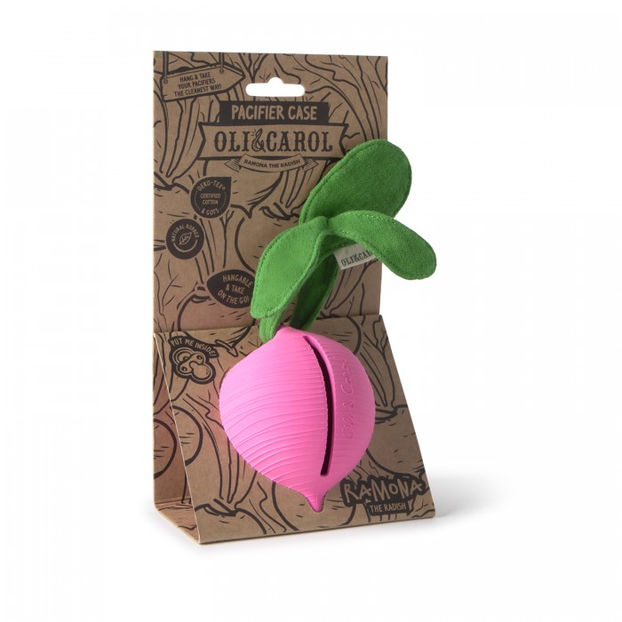 Protectie pentru suzeta - Ramona the Radish - Oli & Carol