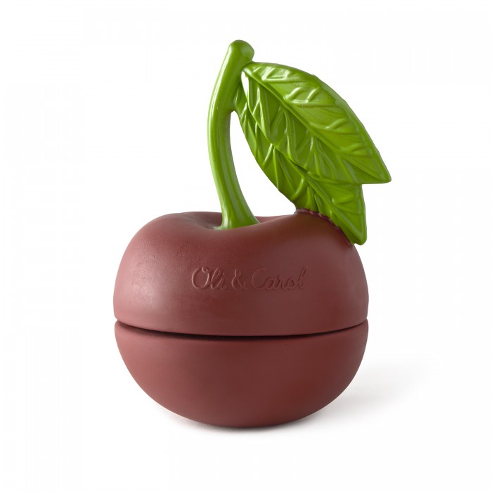 Jucarie stivuibila din cauciuc natural - Merry the Cherry - Oli & Carol