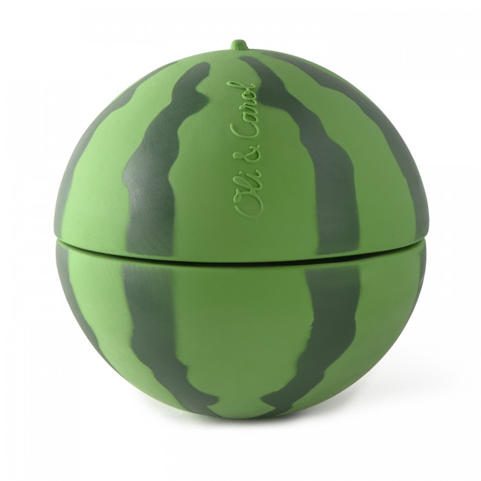 Jucarie stivuibila si de echilibru din cauciuc natural - Watermelon - Oli & Carol