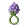 Jucarie zornaitoare de dentitie din cauciuc natural - Grape - Oli & Carol
